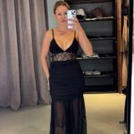 Askılı Drapeli Elbise